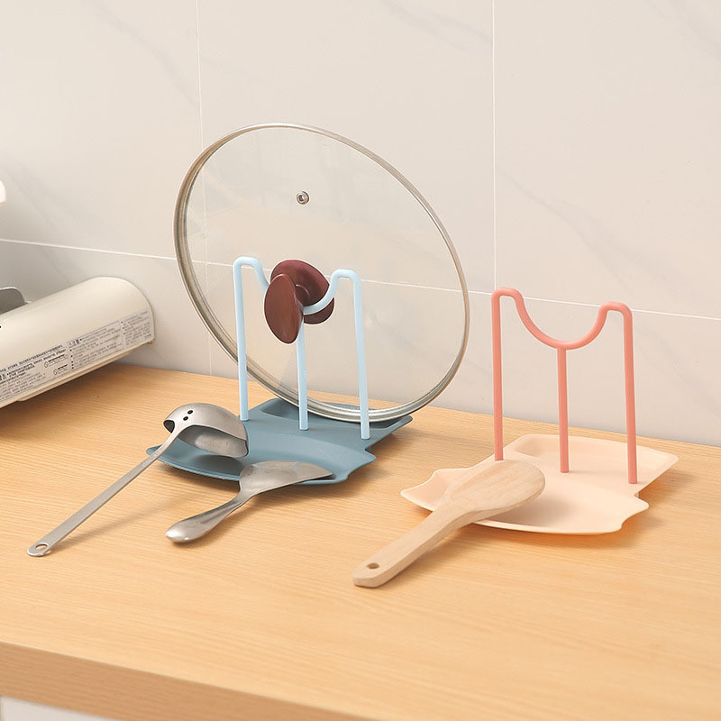 Kitchen Baking Storage - Spoon Rest and Pot Lid Holder