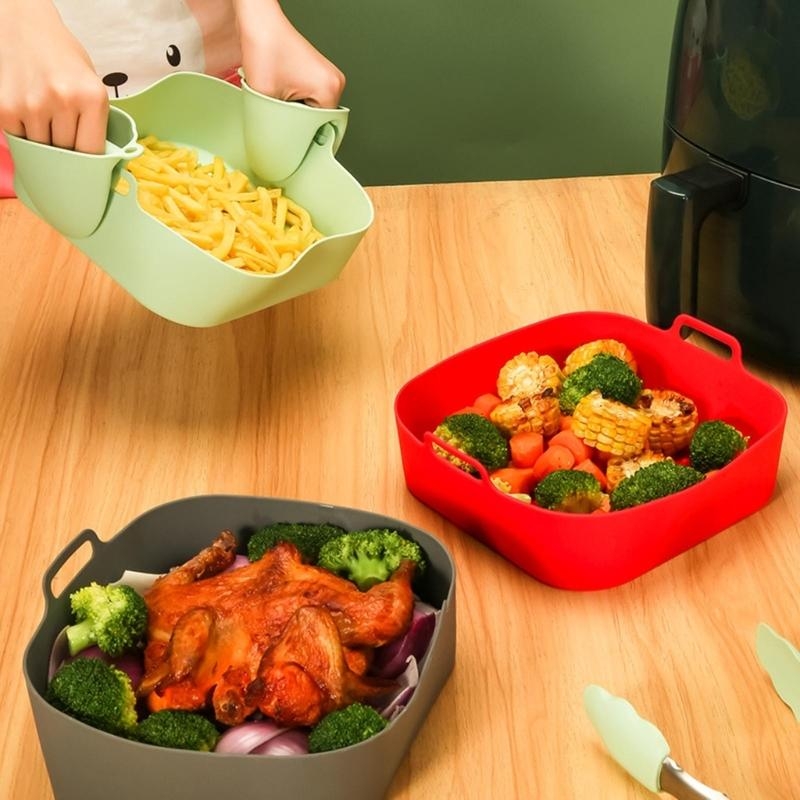 Kitchen Baking Pans For Sale - Silicone Baskets Square Non-Stick Food Grade