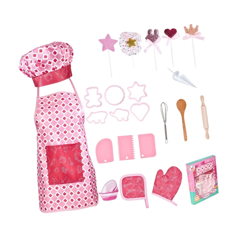 Kitchen Kids Baking Set - Interactive Kids Cooking Baking Costume PlaySet