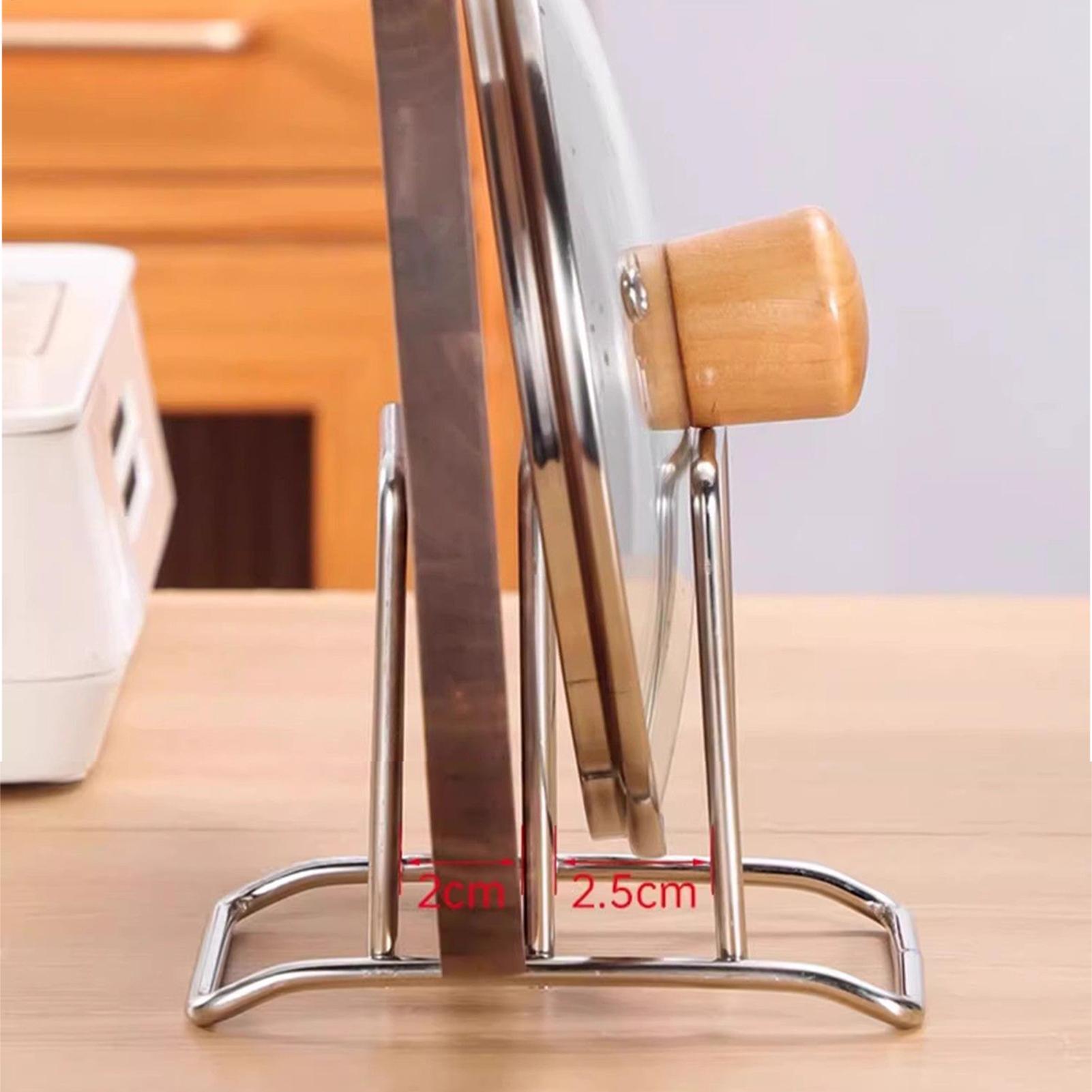 Cutting Board Holder Stainless - Kitchen Cabinet Baking Organizer ulasan dan harga