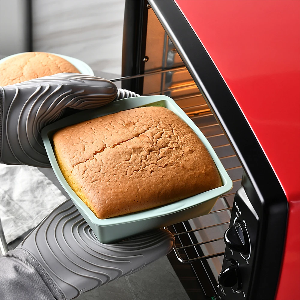 1/4Pcs Silicone Square Cake Mo - Kitchen Baking Store ulasan dan harga