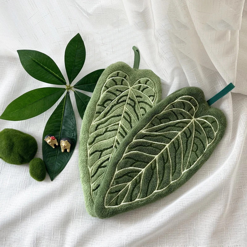 1PC Hot Plant Hand Towel Clean - Kitchen Baking Storage ulasan dan harga