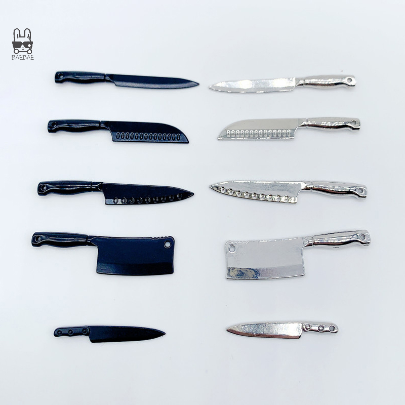 1/12 Dollhouse Mini Knives Mod - Kitchen Baking Storage ulasan dan harga
