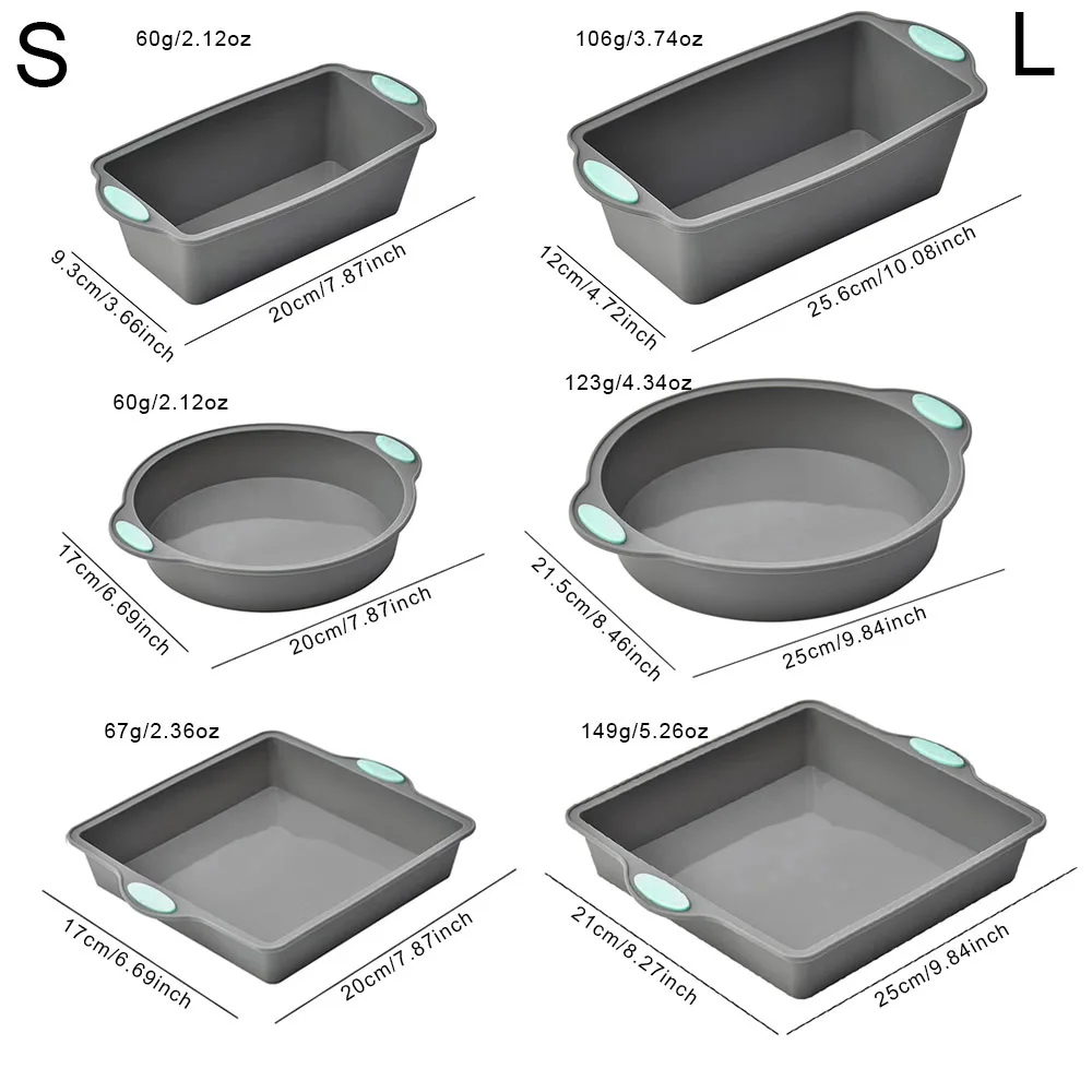 Grey Heat-resistant Silicone C - Kitchen Baking Store ulasan dan harga