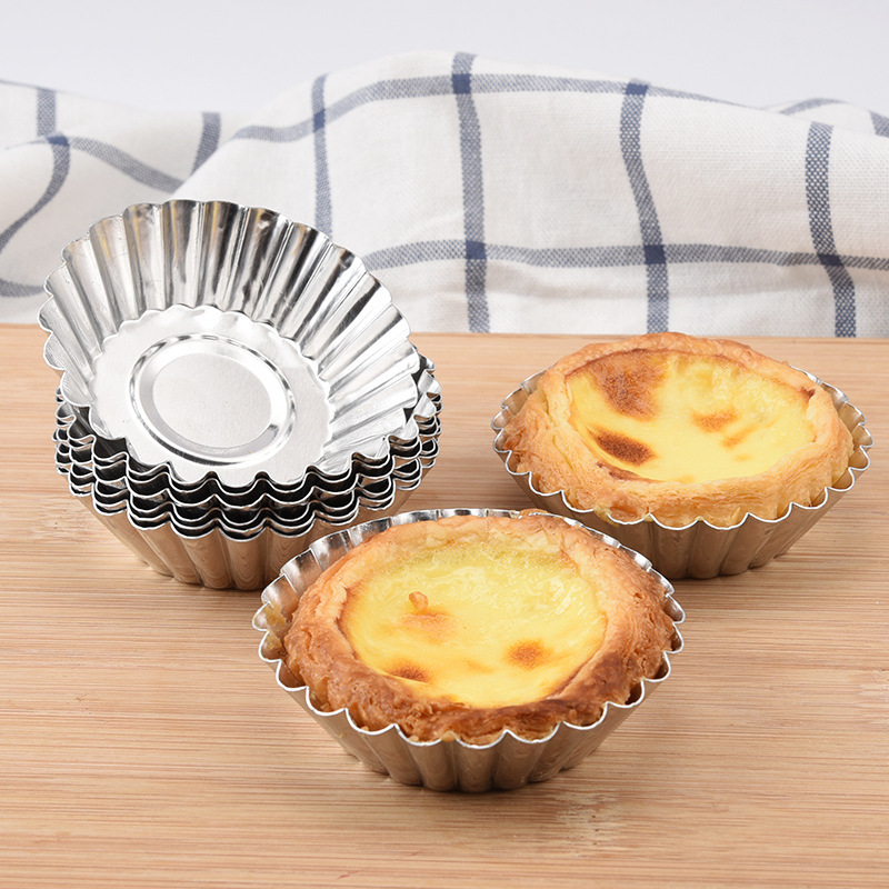 Reusable  Aluminum Egg Tart Mo - Kitchen Baking Store ulasan dan harga