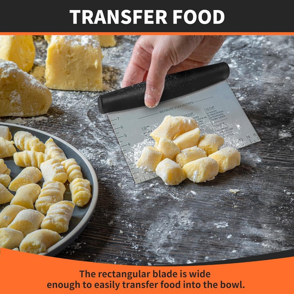 Stainless Steel Bench Scraper  - Bench Scraper Dough ulasan dan harga