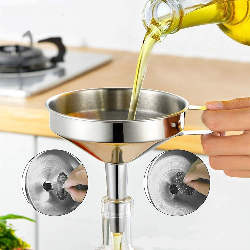 1Pc Stainless Steel Cooking Oi - Kitchen Baking Store ulasan dan harga