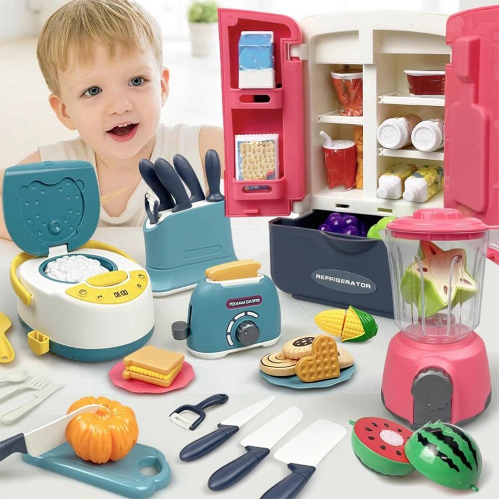 Funny Multicolor Cooking Plays - Kitchen Kids Baking Set ulasan dan harga