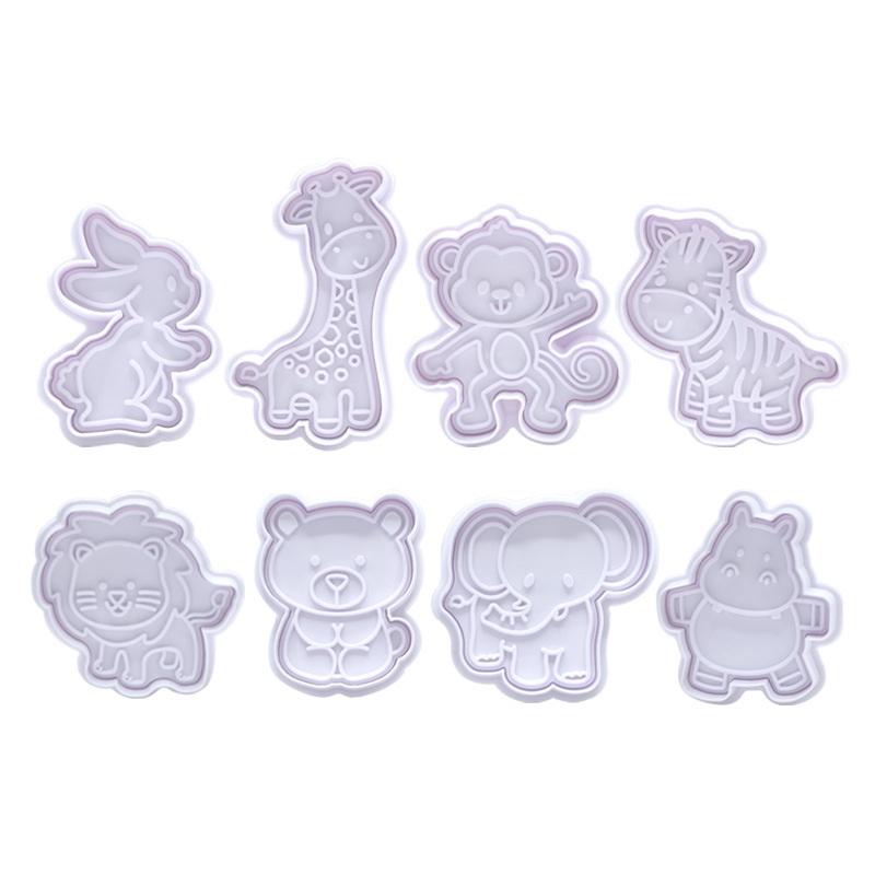 4Pcs Animal Cookie Cutter Set  - Kitchen Kids Baking Set ulasan dan harga