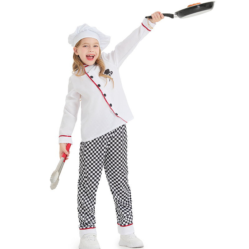 Children's Baking Chef Costume - Kitchen Kids Baking Set ulasan dan harga