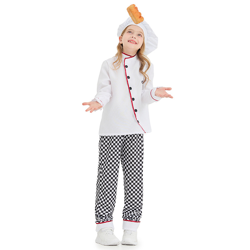 Children's Baking Chef Costume - Kitchen Kids Baking Set ulasan dan harga