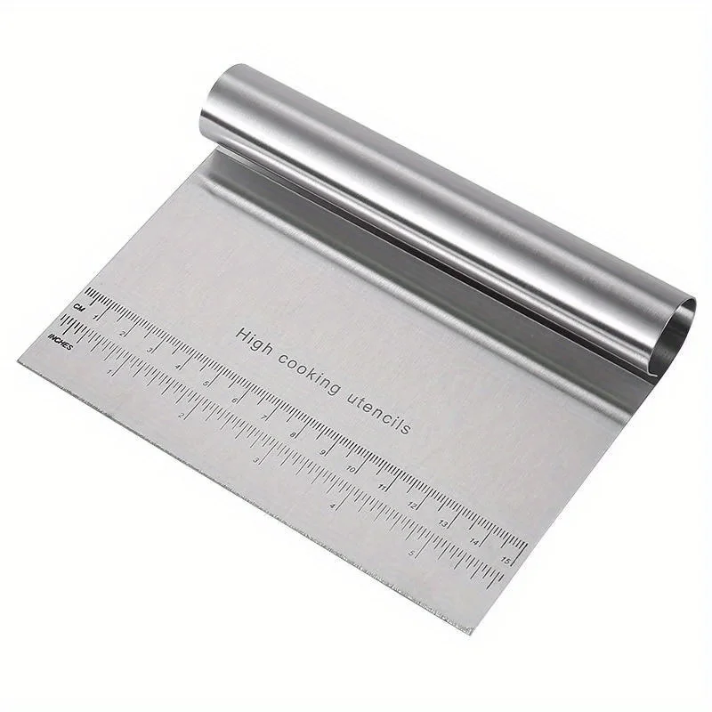 15/22/25/30cm Stainless Steel  - Bench Scraper Dough ulasan dan harga
