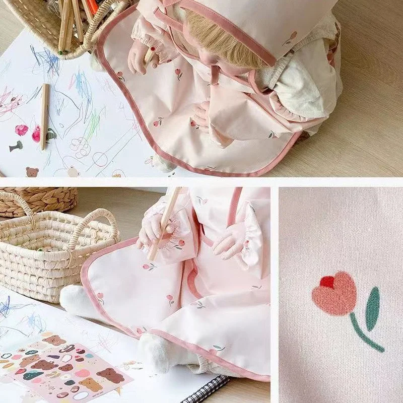 Cute Cartoon Children Apron Sl - Kitchen Kids Baking Set ulasan dan harga