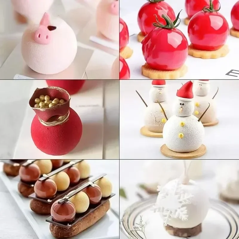 3D Sphere Silicone Mold For Mo - Kitchen Baking Store ulasan dan harga