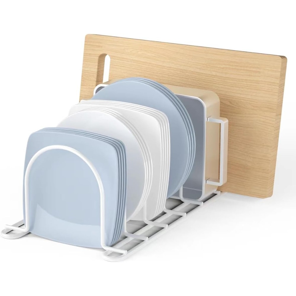 Vertical Dish Organizer for Ca - Kitchen Cabinet Baking Organizer ulasan dan harga