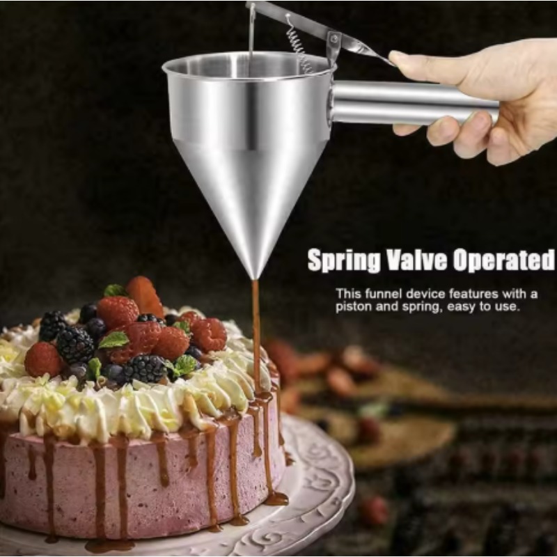 600/1200ML Stainless Steel Liq - Kitchen Baking Store ulasan dan harga