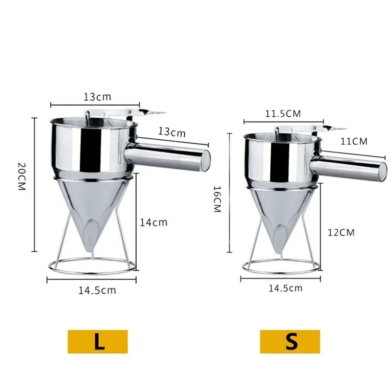 600/1200ML Stainless Steel Liq - Kitchen Baking Store ulasan dan harga