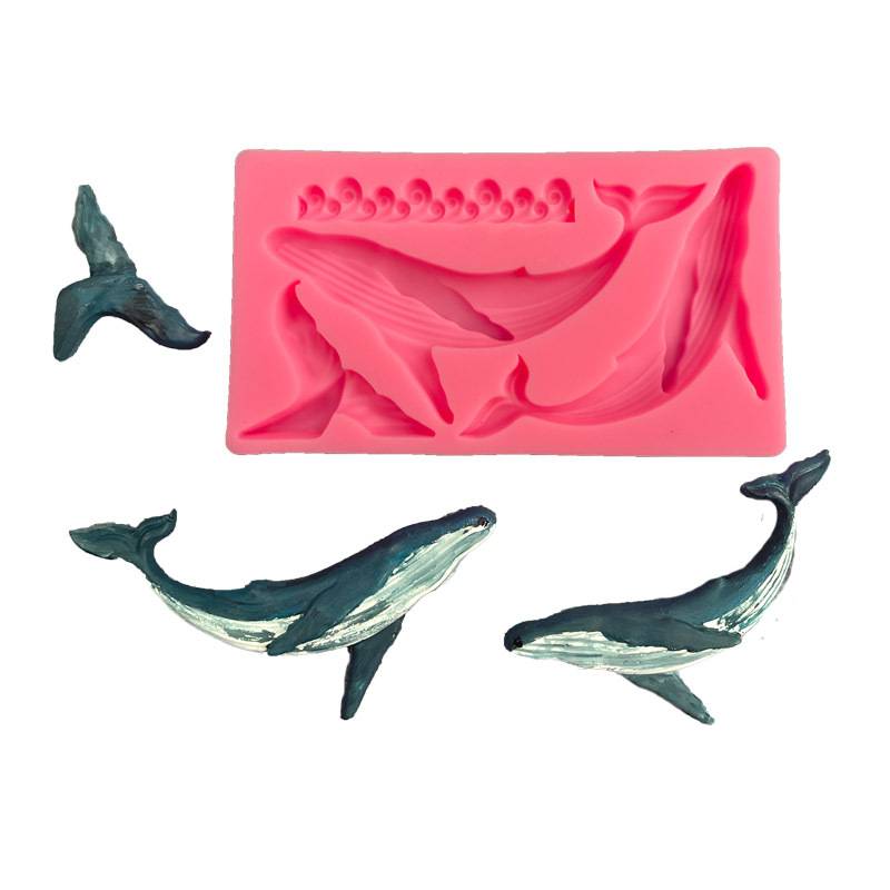 DIY Whale Silicone Mold Ocean  - Kitchen Baking Store ulasan dan harga