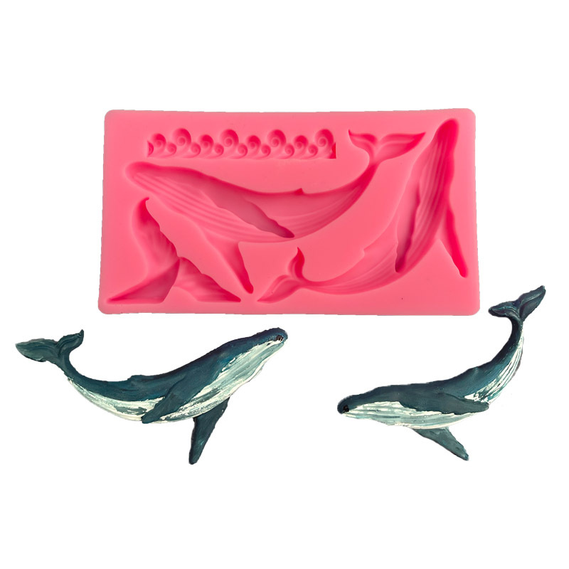 DIY Whale Silicone Mold Ocean  - Kitchen Baking Store ulasan dan harga
