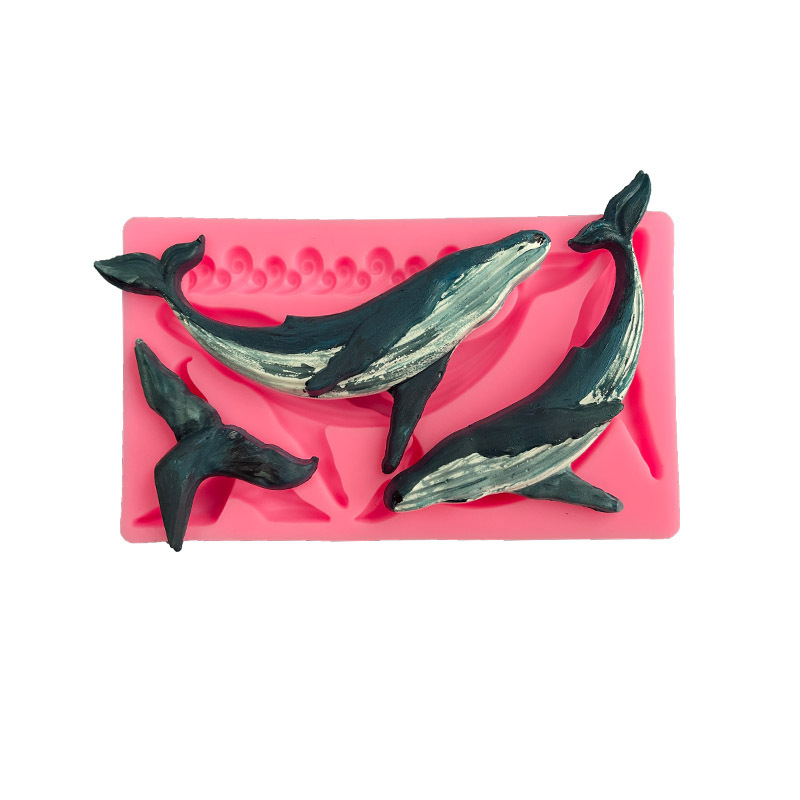 DIY Whale Silicone Mold Ocean  - Kitchen Baking Store ulasan dan harga