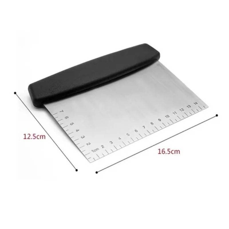 1 Pc Stainless Steel Bench Scr - Bench Scraper Dough ulasan dan harga
