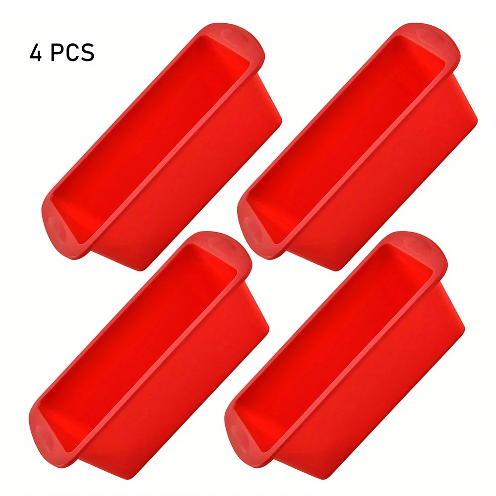4Pcs Hot Sale Silicone Cake Mo - Kitchen Baking Pans For Sale ulasan dan harga