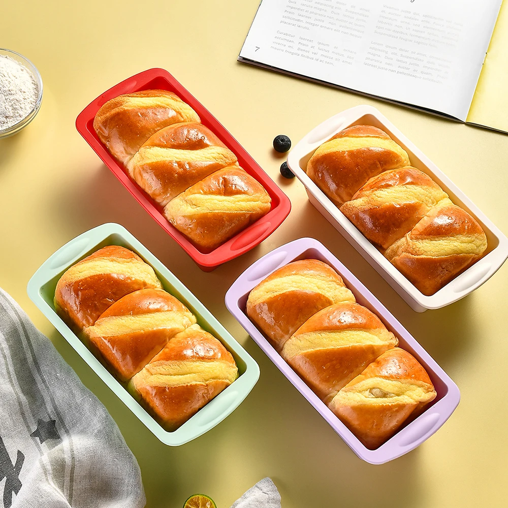 4Pcs Hot Sale Silicone Cake Mo - Kitchen Baking Pans For Sale ulasan dan harga