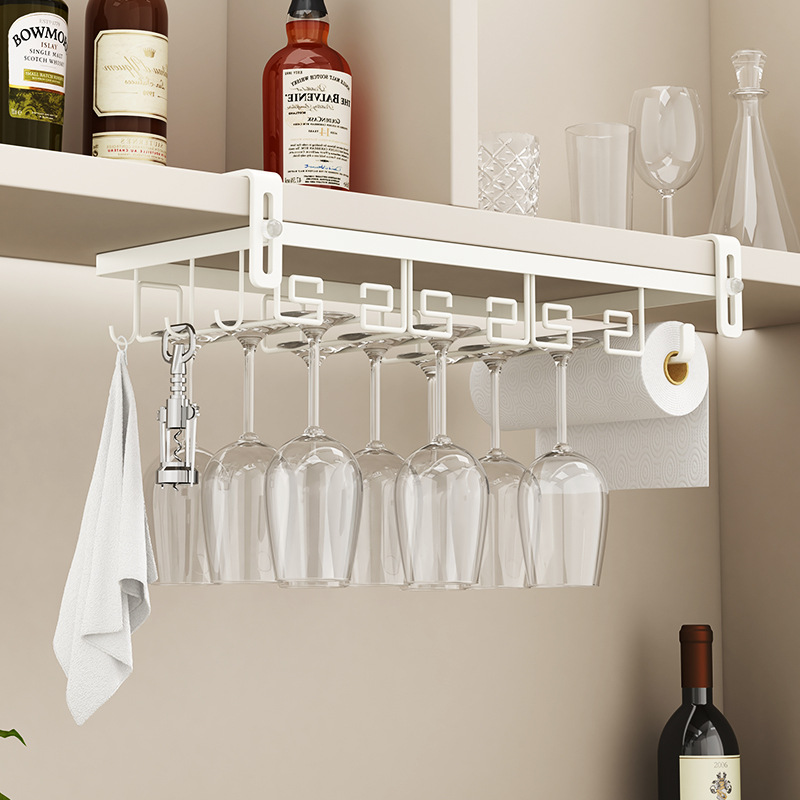 Carbon Steel Baking Paint Wine - Kitchen Cabinet Baking Organizer ulasan dan harga