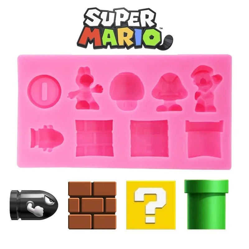 3D Super Mario Bros Cake Mold  - Kitchen Baking Store ulasan dan harga
