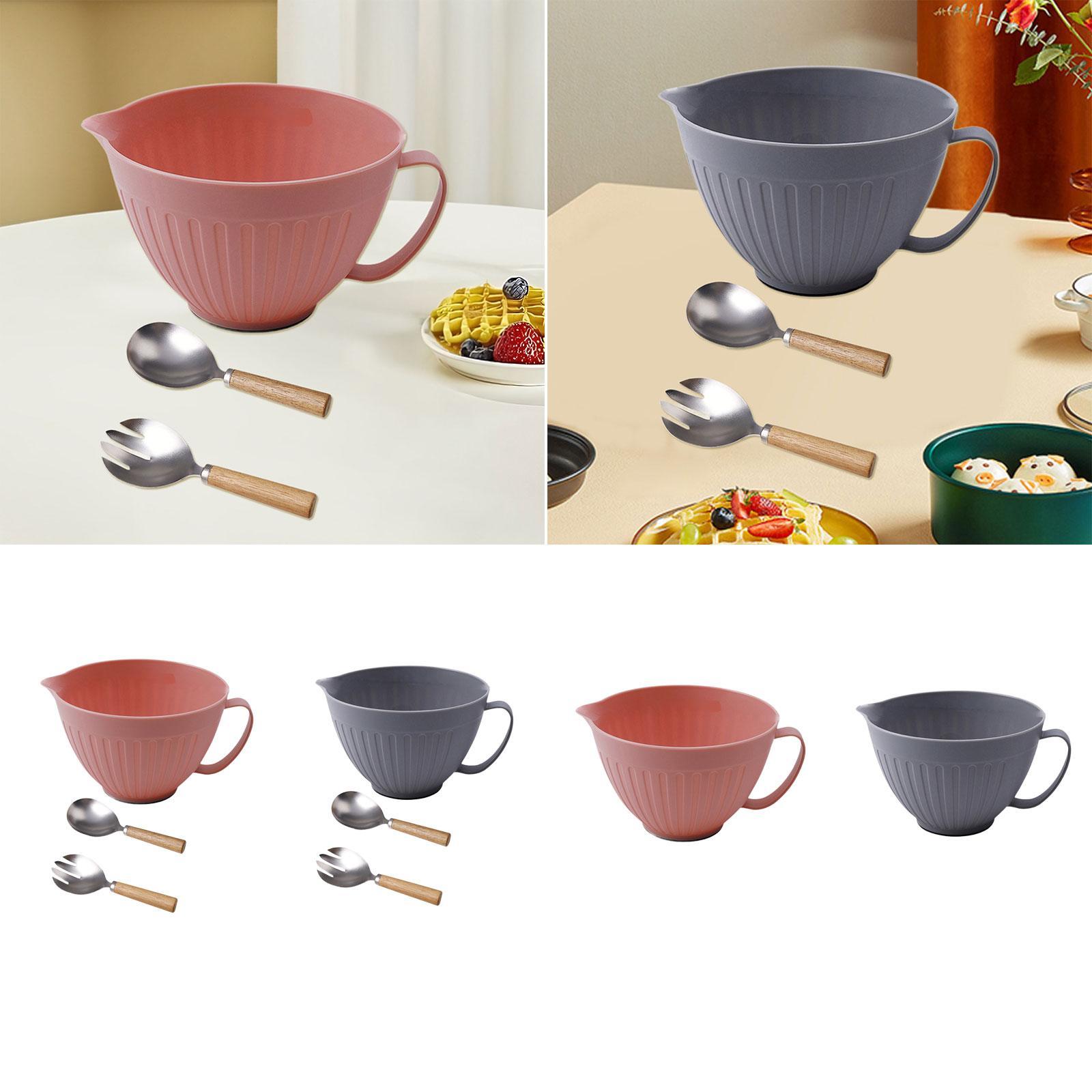 Mixing Bowl with Spout Baking  - Kitchen Baking Storage ulasan dan harga
