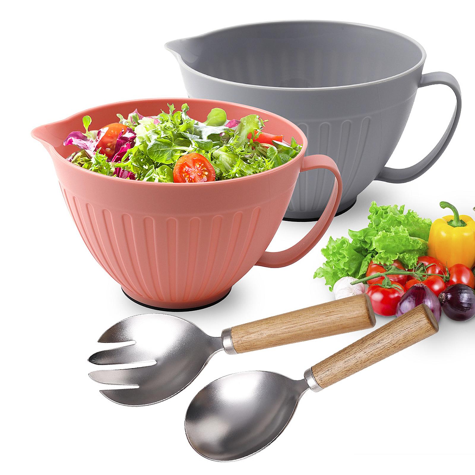 Mixing Bowl with Spout Baking  - Kitchen Baking Storage ulasan dan harga