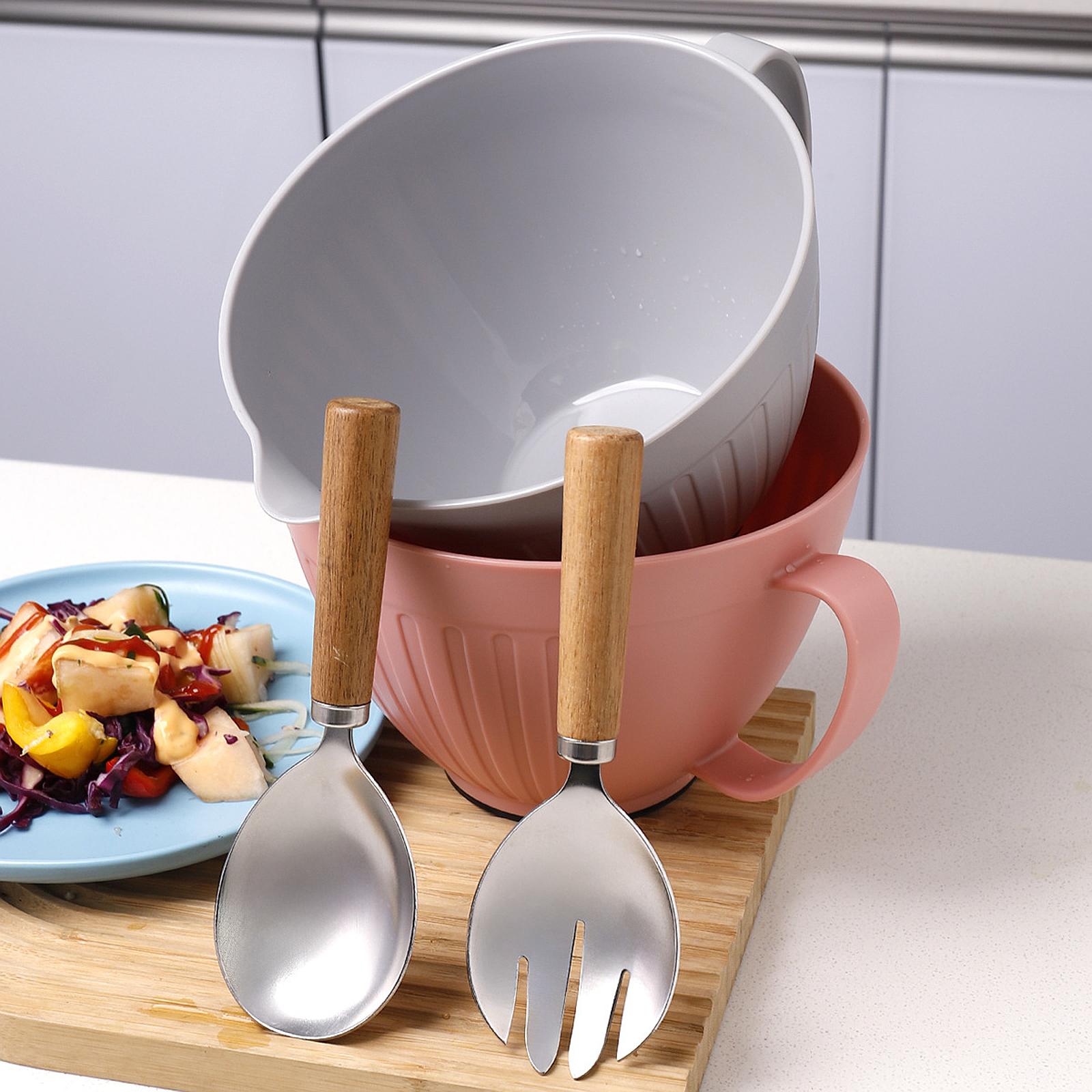Mixing Bowl with Spout Baking  - Kitchen Baking Storage ulasan dan harga