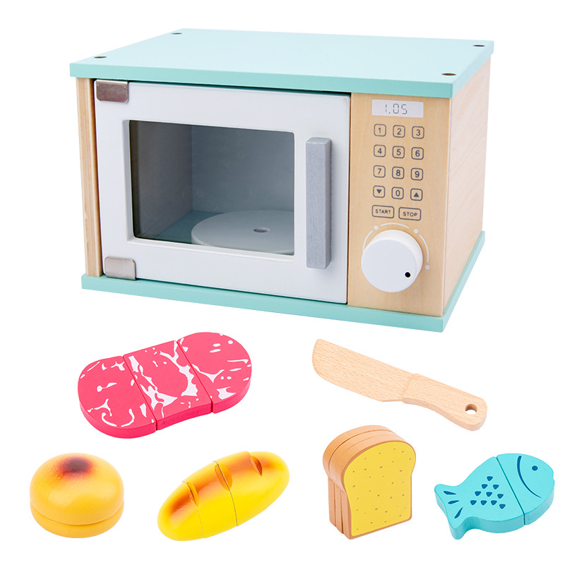 Wooden Pretend Kitchen Playset - Kitchen Kids Baking Set ulasan dan harga
