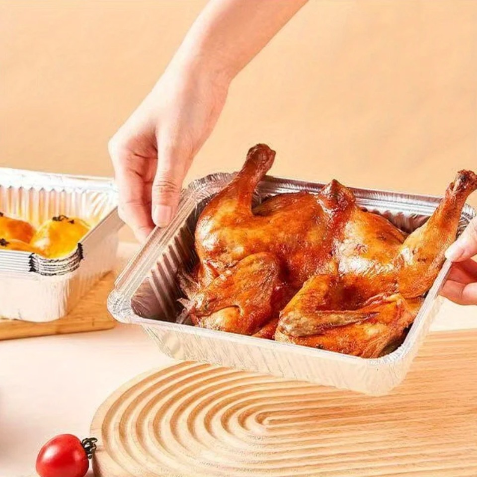 10/20PCS Disposable Aluminum F - Kitchen Baking Storage ulasan dan harga