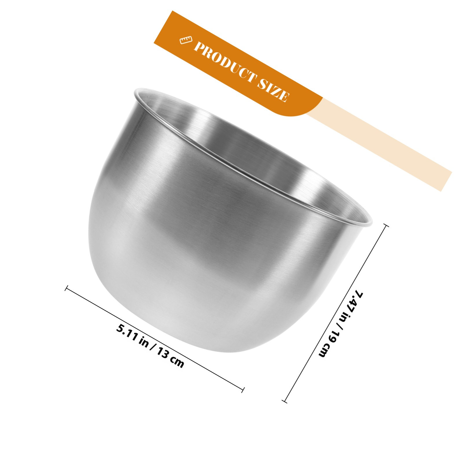 Deep Stainless Steel Mixing Bo - Kitchen Baking Storage ulasan dan harga