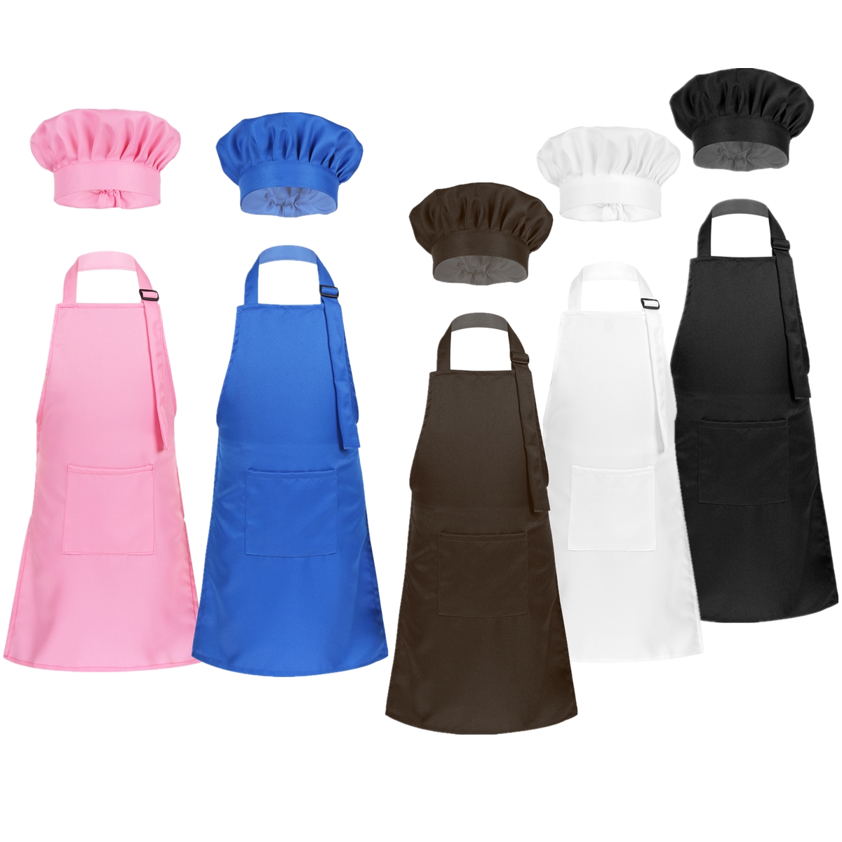 Unisex Chirdren Aprons Adjusta - Kitchen Kids Baking Set ulasan dan harga